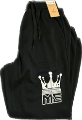 "King Me" Crown Sweat Pants